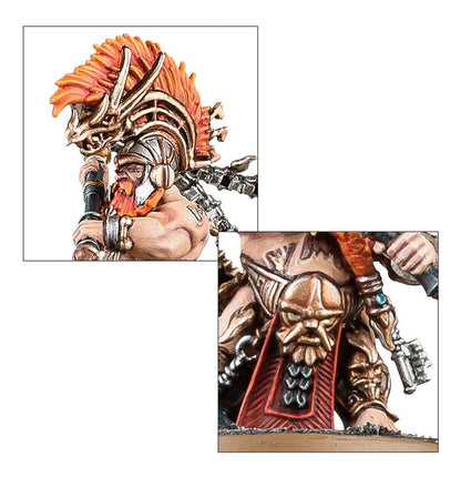 Warhammer Age of Sigmar Fyreslayers Hearthguard Berzerkers/Auric Hearthguard
