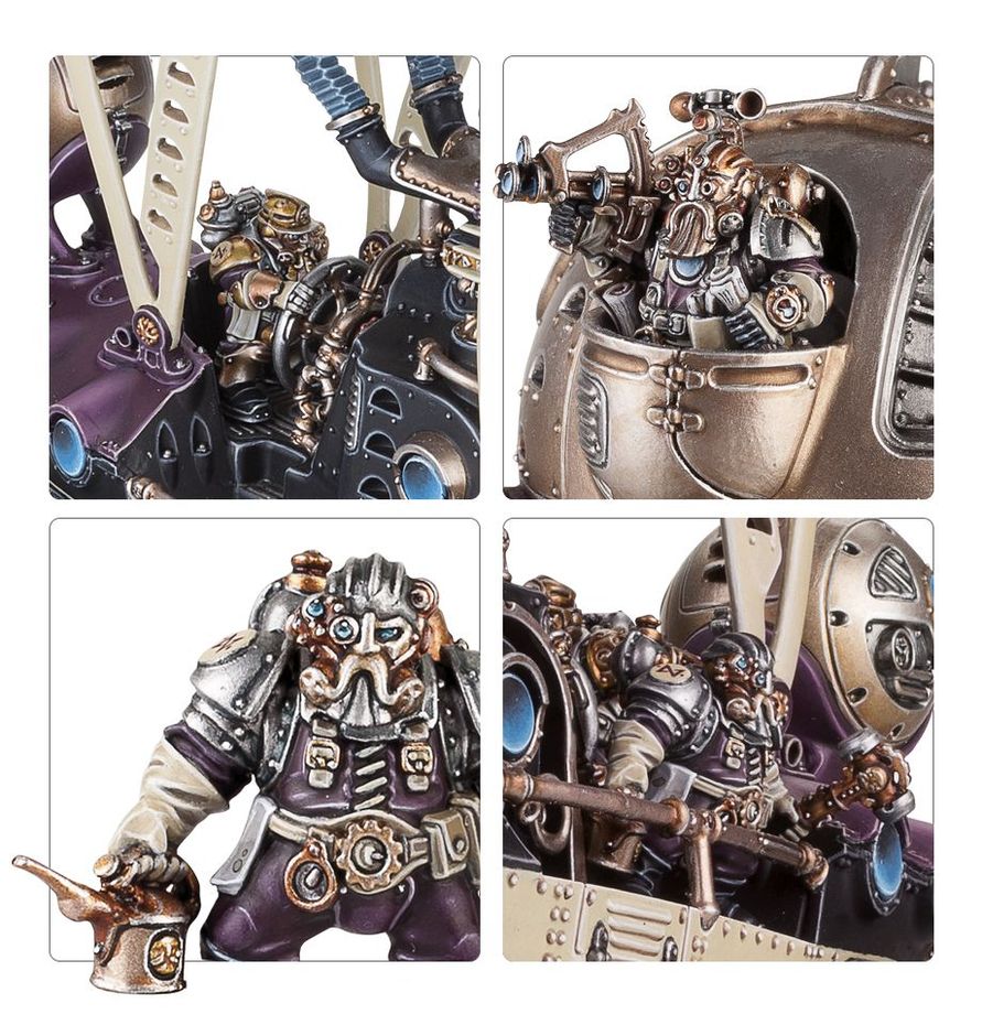 Warhammer Age of Sigmar Kharadron Overlords Arkanaut Frigate