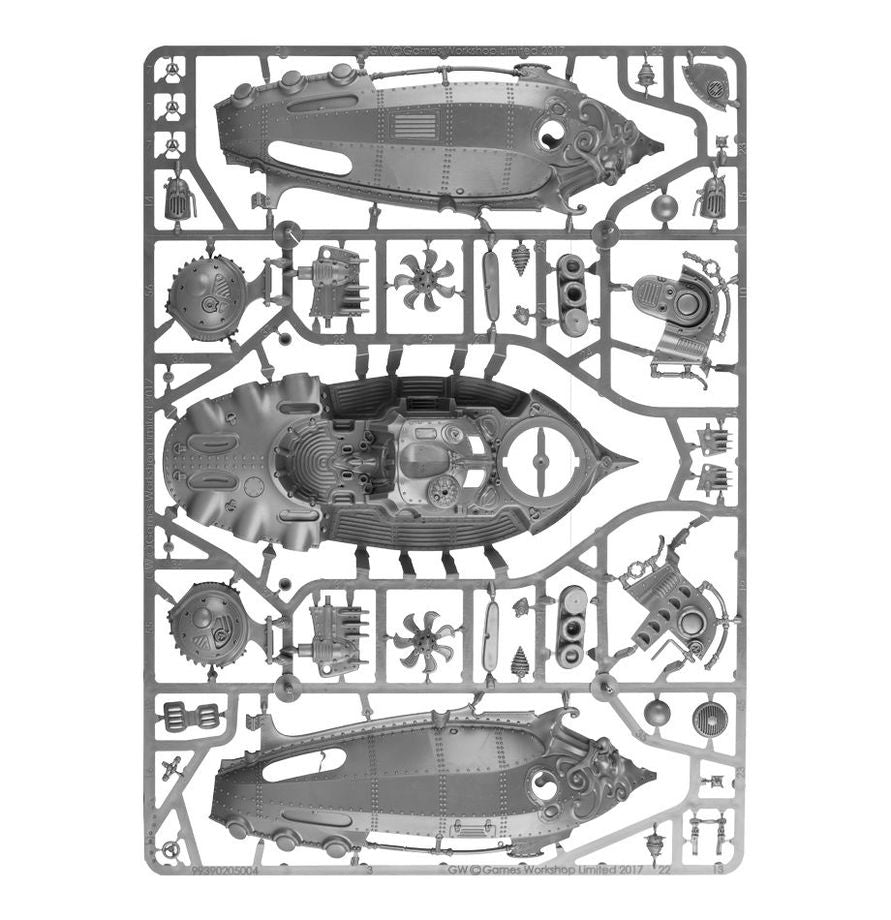 Warhammer Age of Sigmar Kharadron Overlords Arkanaut Frigate