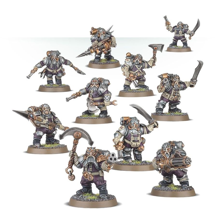Warhammer Age of Sigmar Kharadron Overlords Arkanaut Company