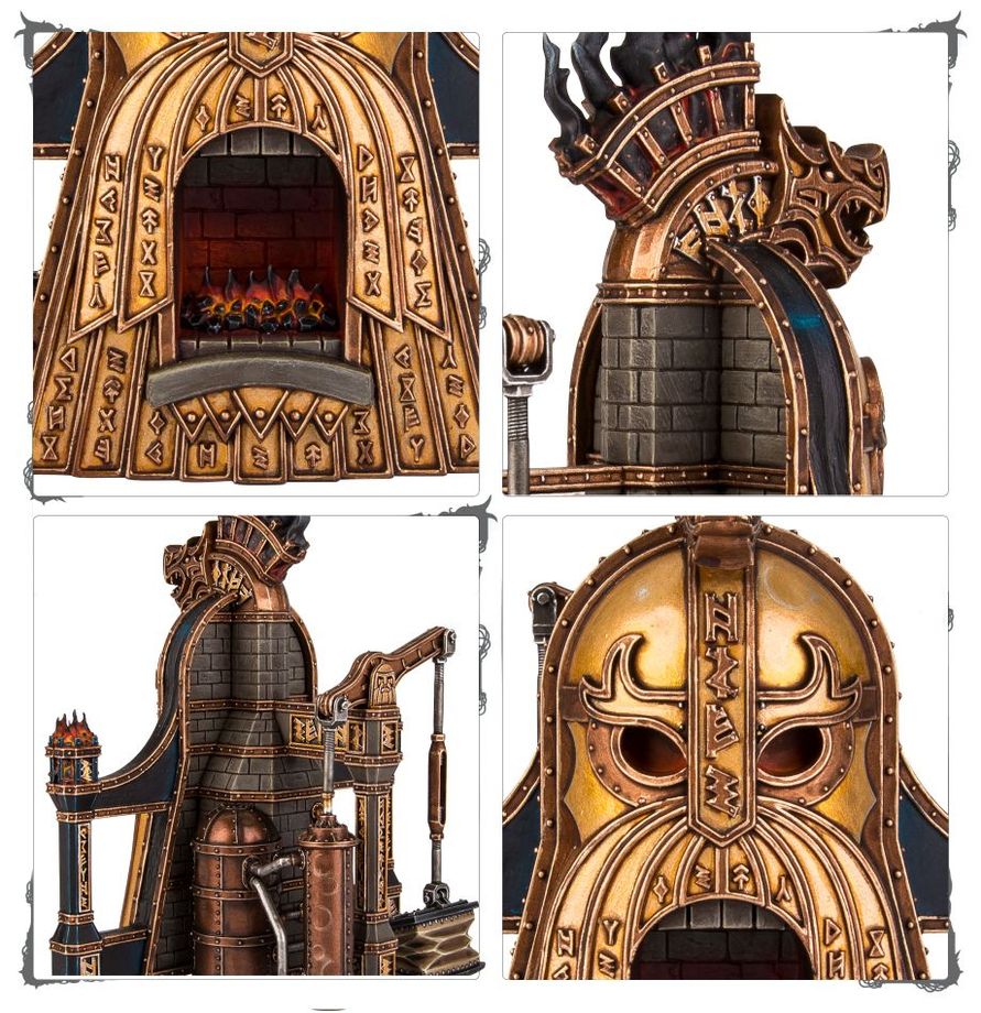 Warhammer Age of Sigmar Fyreslayers Magmic Battleforge