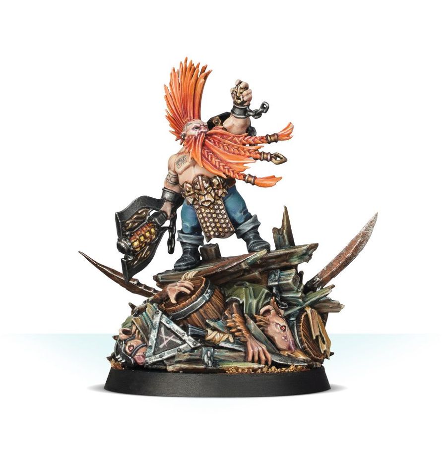 Warhammer Age of Sigmar Fyreslayers Gotrek Gurnisson