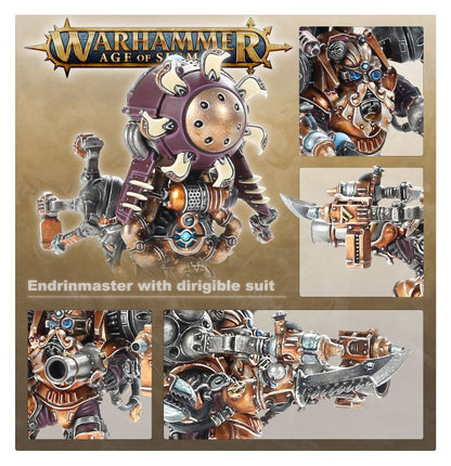 Warhammer Age of Sigmar Kharadron Overlords Endrinmaster with Dirigible Suit