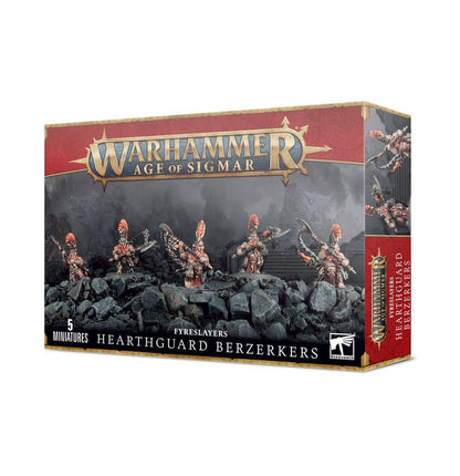 Warhammer Age of Sigmar Fyreslayers Hearthguard Berzerkers/Auric Hearthguard