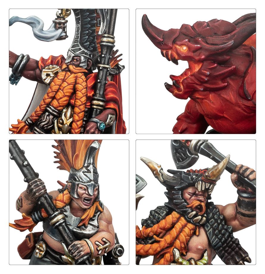 Warhammer Age of Sigmar Fyreslayers Vulkyn Flameseekers