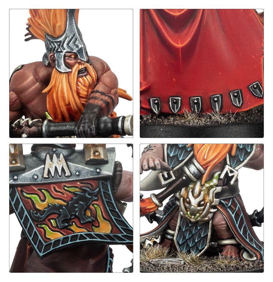 Warhammer Age of Sigmar Fyreslayers Vulkyn Flameseekers