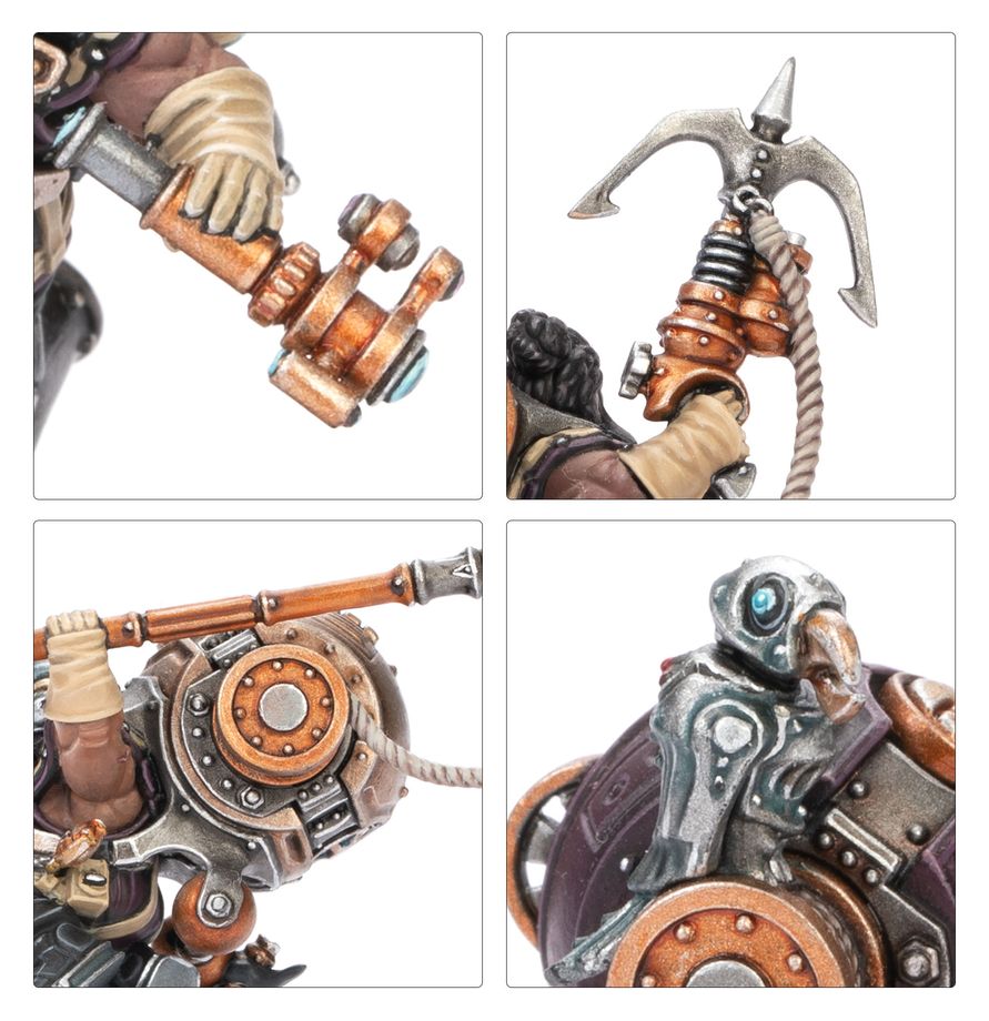 Warhammer Age of Sigmar Kharadron Overlords Vongrim Harpoon Crew
