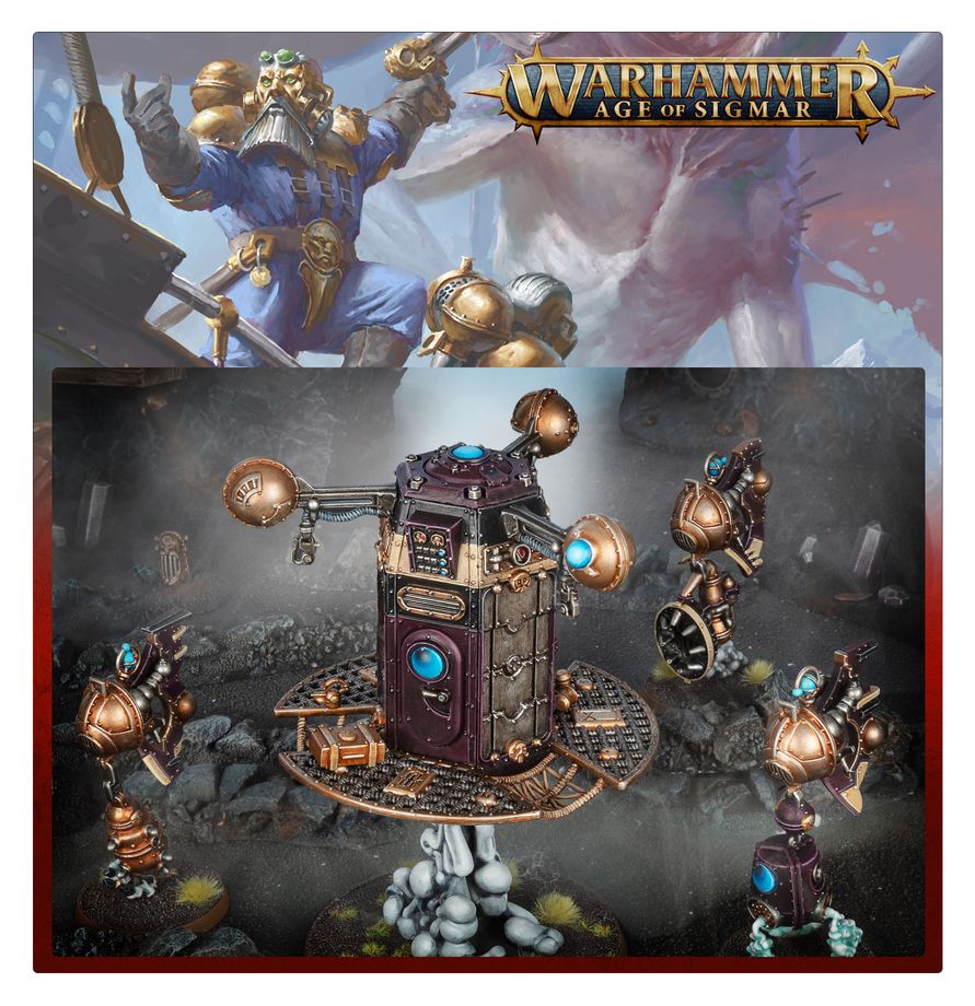 Warhammer Age of Sigmar Kharadron Overlords Zontari Endrin Dock
