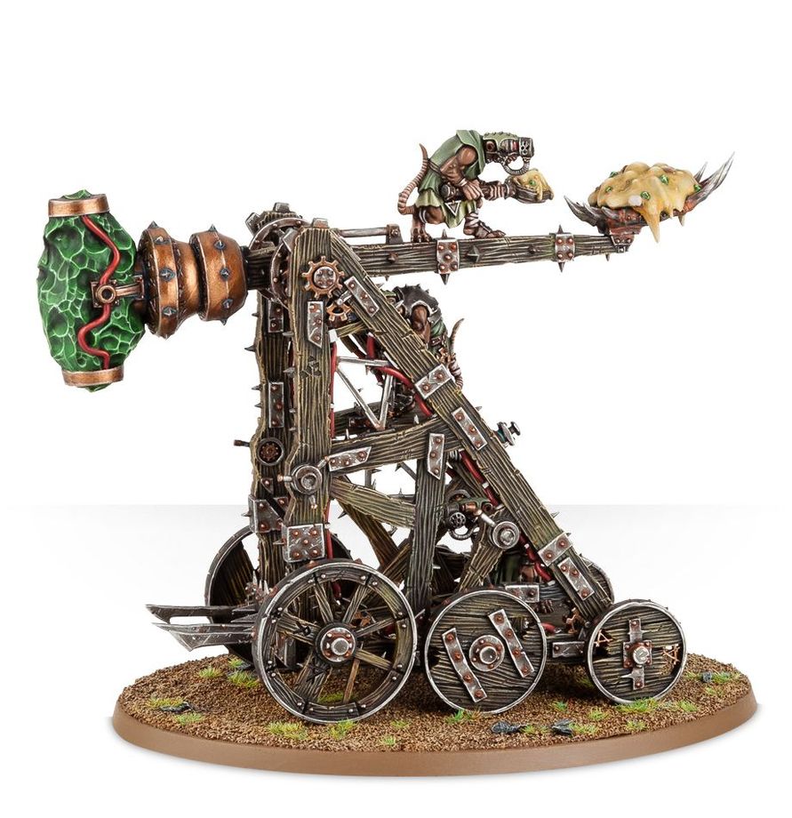 Warhammer Age of Sigmar Skaven Plagueclaw/Warp Lightning Cannon