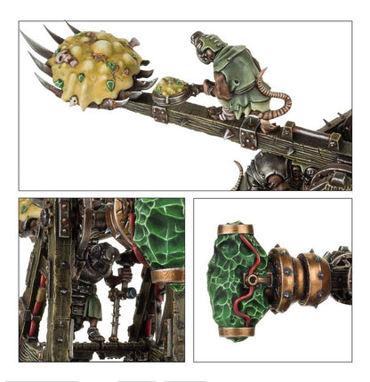 Warhammer Age of Sigmar Skaven Plagueclaw/Warp Lightning Cannon