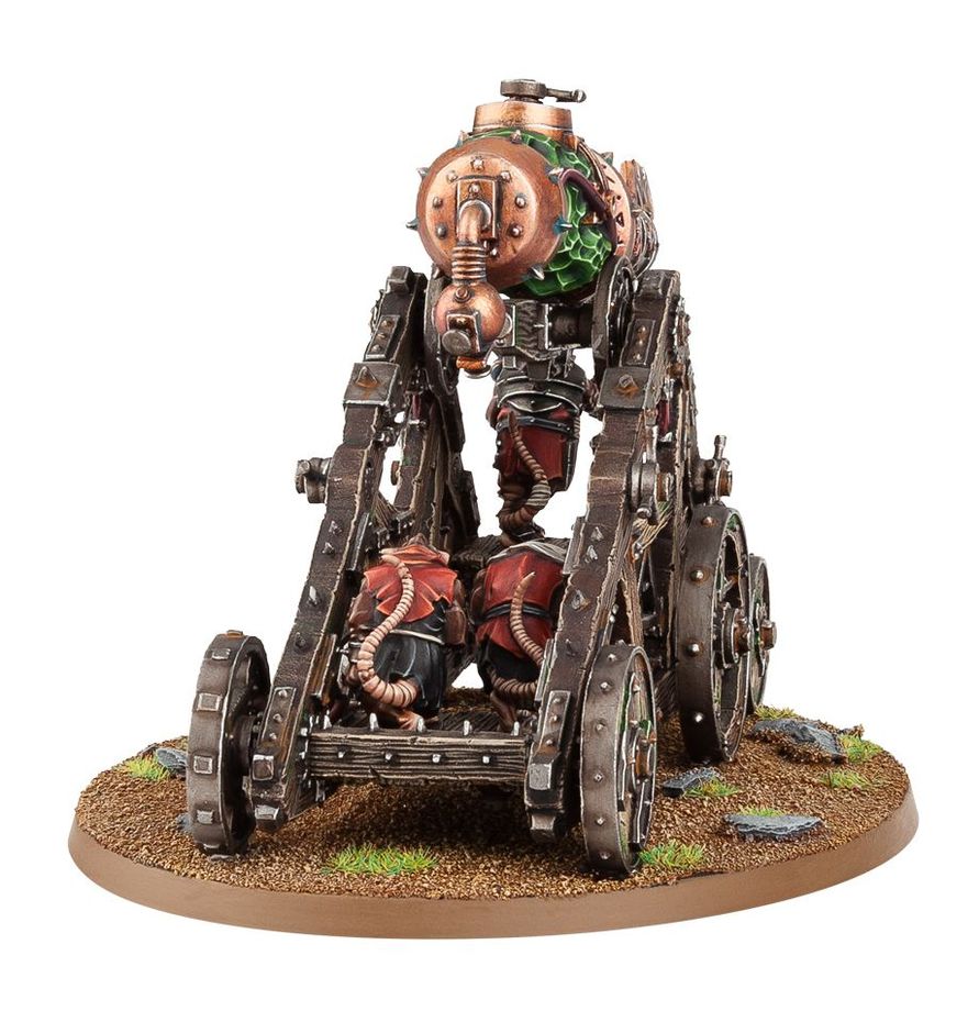 Warhammer Age of Sigmar Skaven Plagueclaw/Warp Lightning Cannon