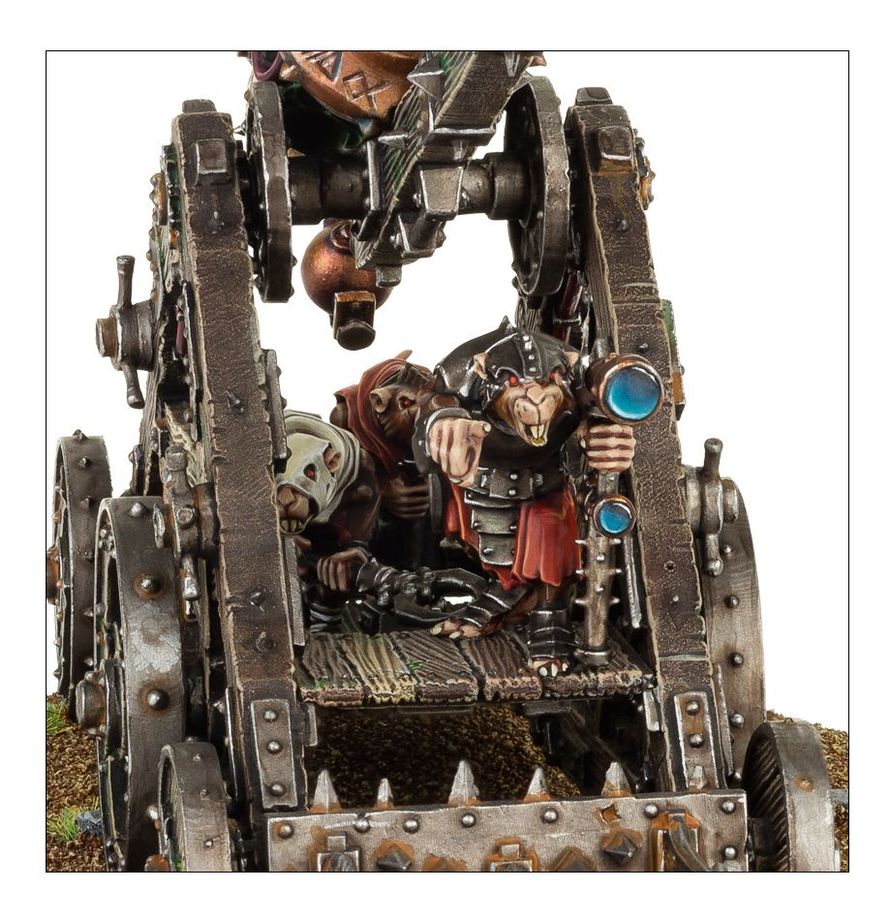 Warhammer Age of Sigmar Skaven Plagueclaw/Warp Lightning Cannon