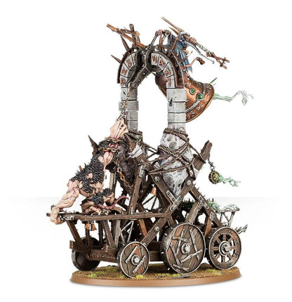 Warhammer Age of Sigmar Skaven Plague Priest on Plague Furnace/Grey Seer on Screaming Bell