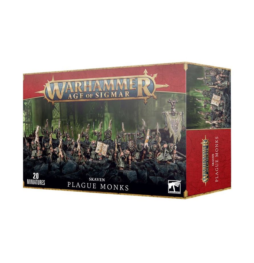 Warhammer Age of Sigmar Skaven Plague Monks