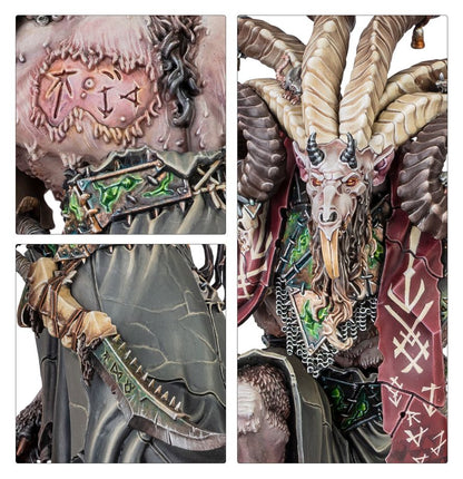 Warhammer Age of Sigmar Skaven Vizzik Skour, Prophet of the Horned Rat