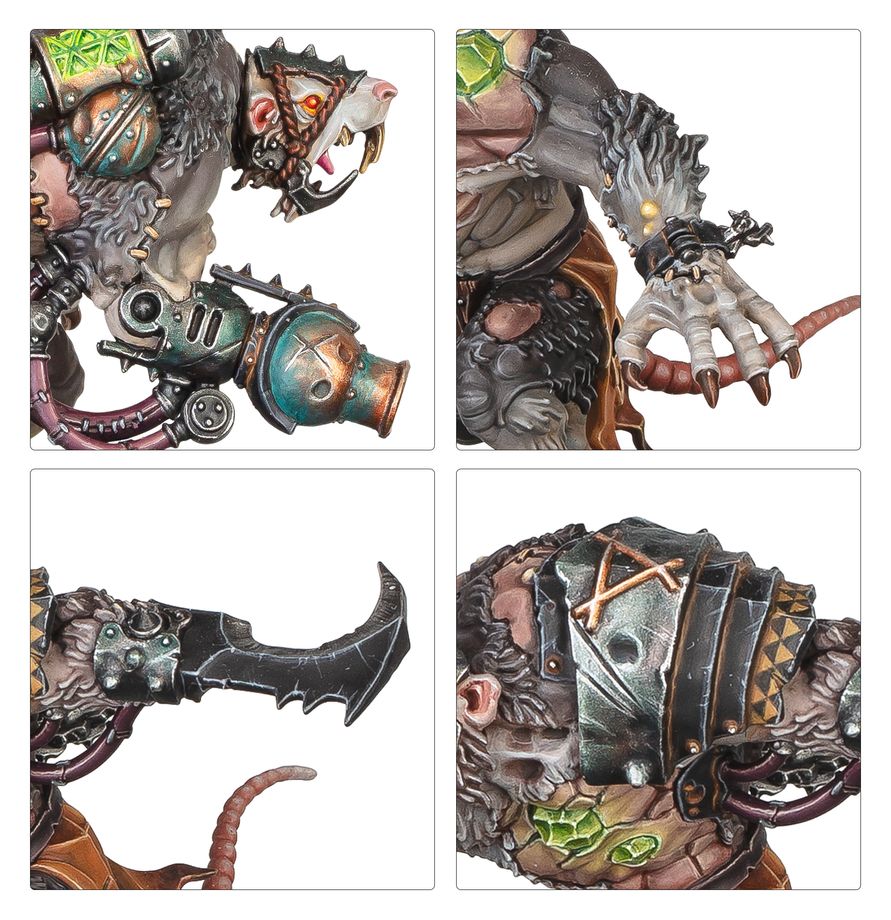 Warhammer Age of Sigmar Skaven Rat Ogors