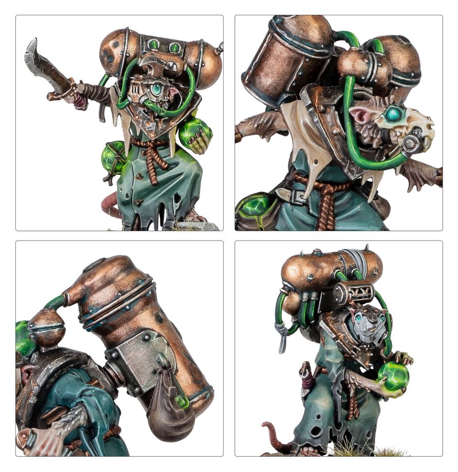 Warhammer Age of Sigmar Skaven Acolyte Globadiers