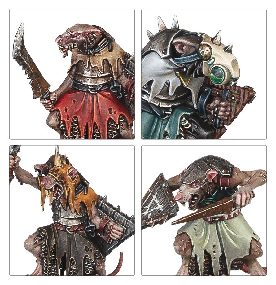 Warhammer Age of Sigmar Skaven Clanrats