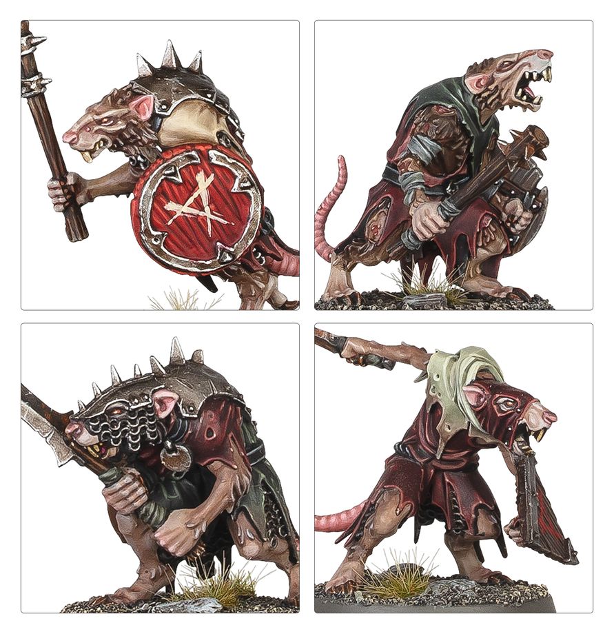Warhammer Age of Sigmar Skaven Clanrats