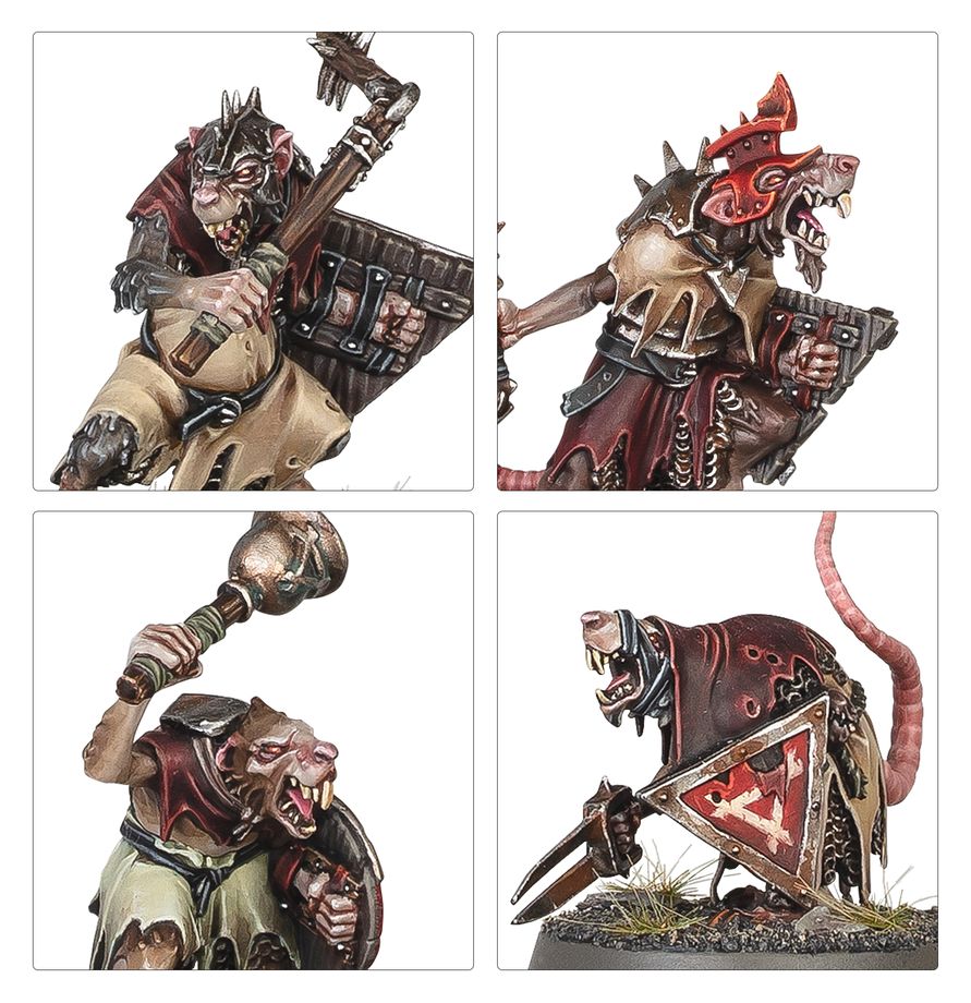 Warhammer Age of Sigmar Skaven Clanrats