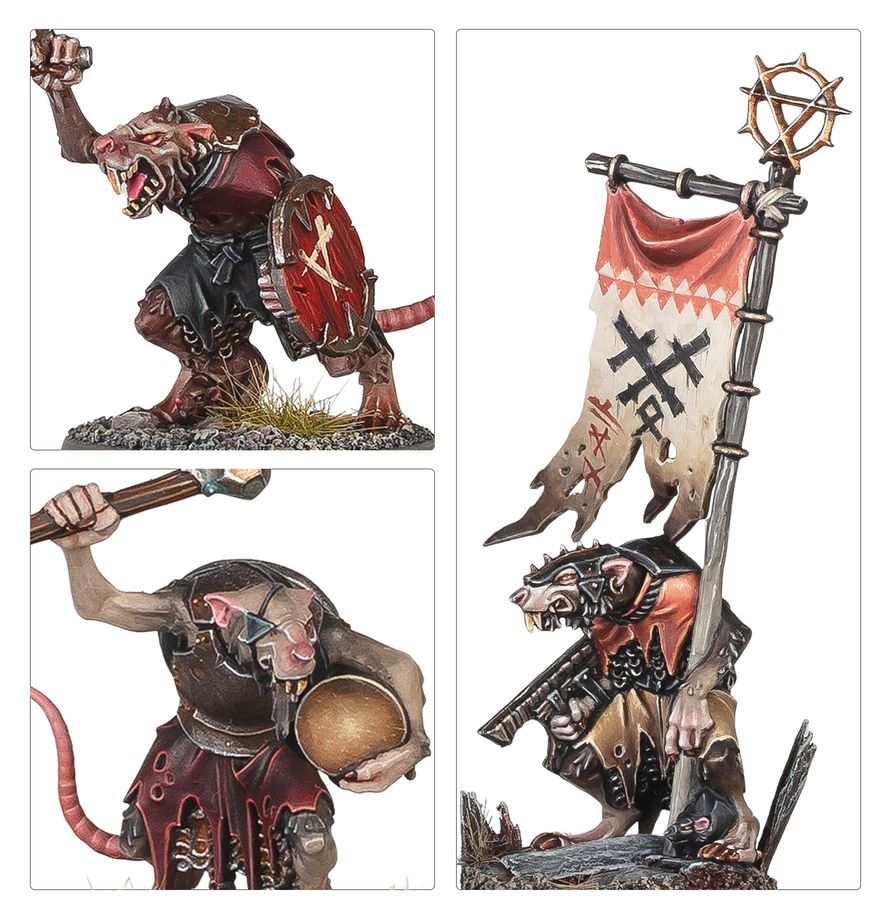 Warhammer Age of Sigmar Skaven Clanrats