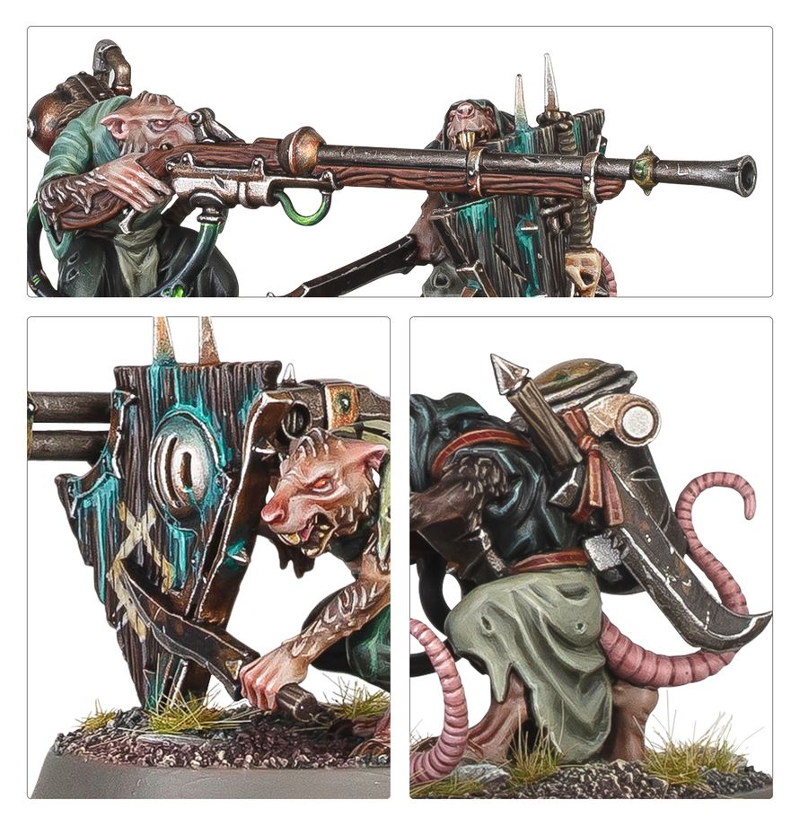 Warhammer Age of Sigmar Skaven Warplock Jezzails