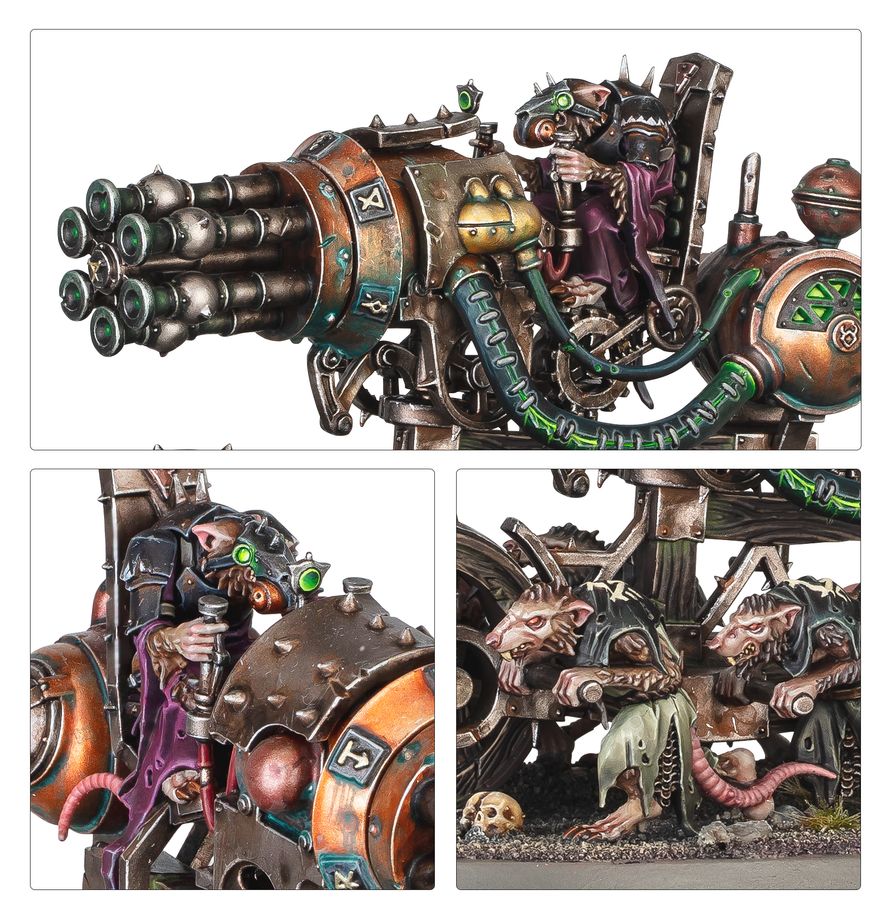 Warhammer Age of Sigmar Skaven Ratling Warpblaster