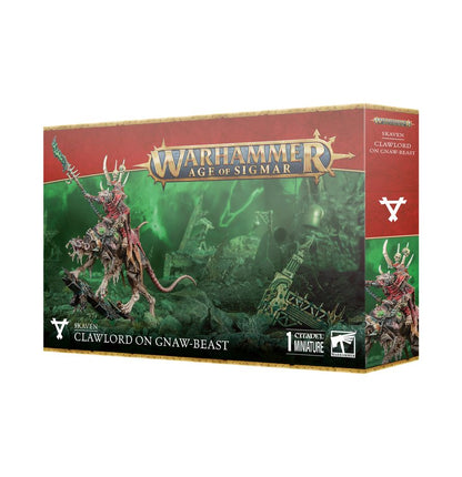 Warhammer Age of Sigmar Skaven Clawlord on Gnaw-beast