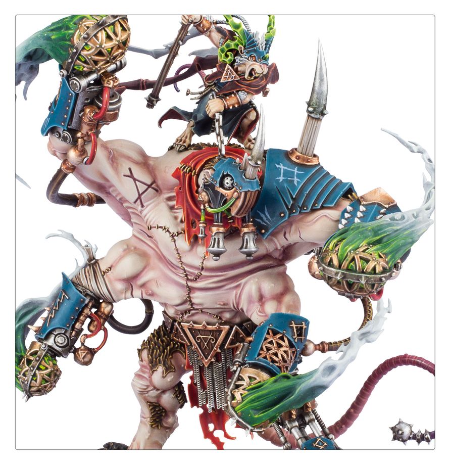 Warhammer Age of Sigmar Skaven Thanquol and Boneripper