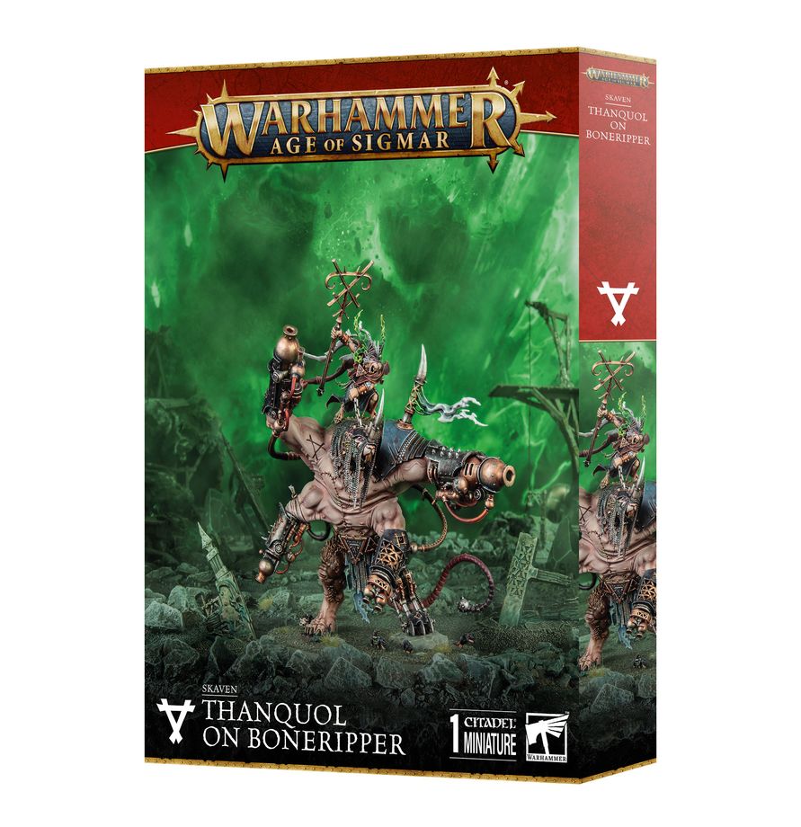 Warhammer Age of Sigmar Skaven Thanquol and Boneripper