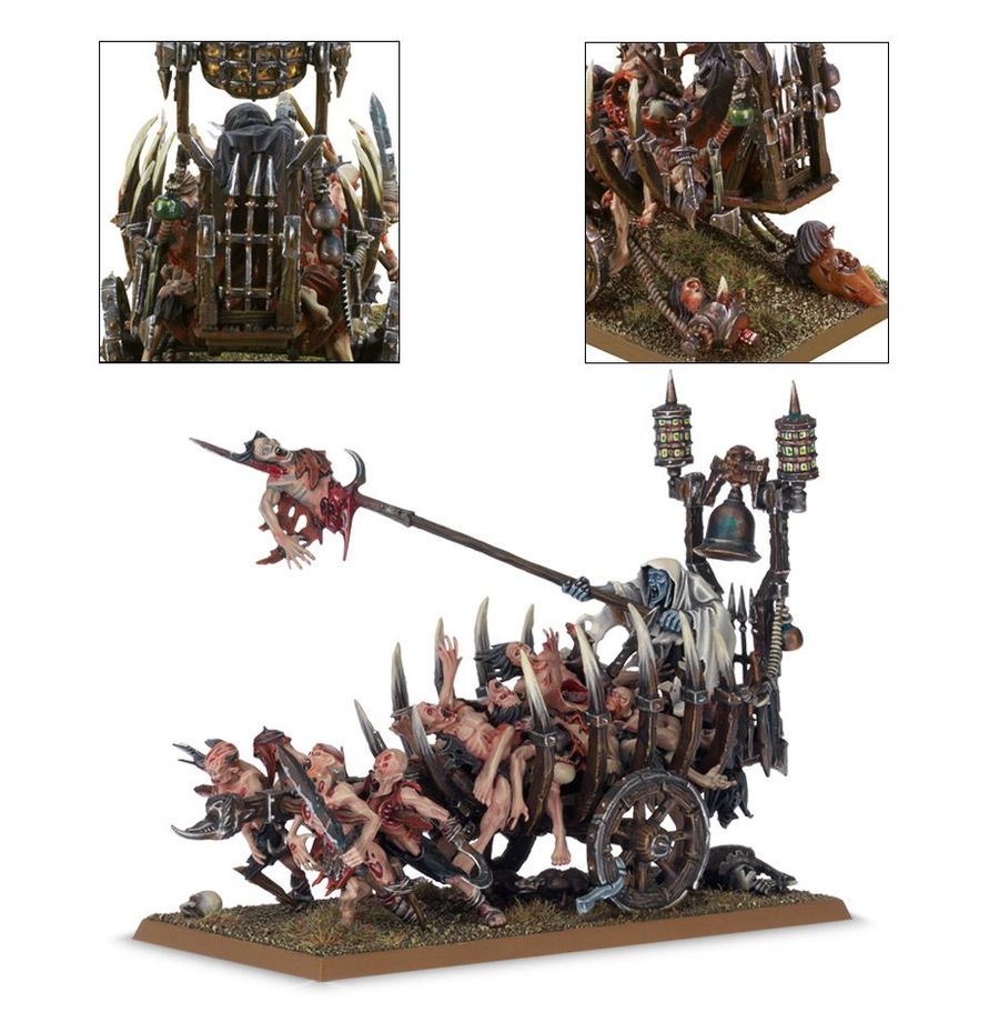 Warhammer Age of Sigmar Soulblight Gravelords Corpse Cart