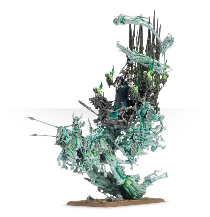 Warhammer Age of Sigmar Soulblight Gravelords Coven Throne/Mortis Engine