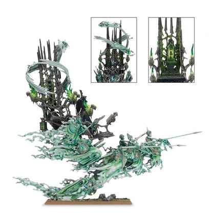 Warhammer Age of Sigmar Soulblight Gravelords Coven Throne/Mortis Engine