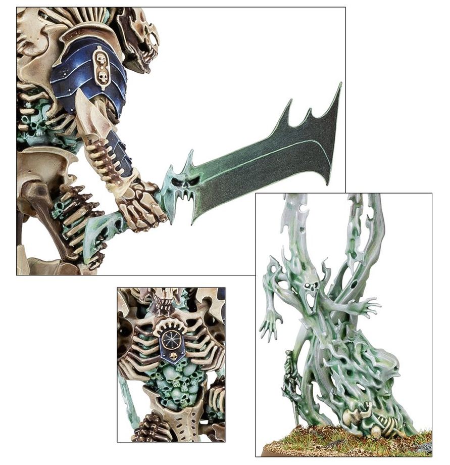 Warhammer Age of Sigmar Ossiarch Bonereapers Morghast Harbingers/Morghast Archai