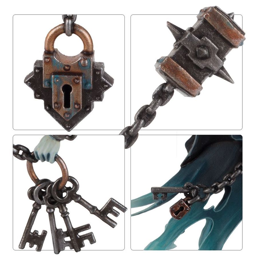 Warhammer Age of Sigmar Nighthaunt Spirit Torment and Chainghasts