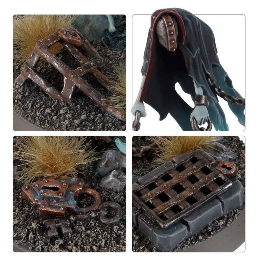Warhammer Age of Sigmar Nighthaunt Spirit Torment and Chainghasts