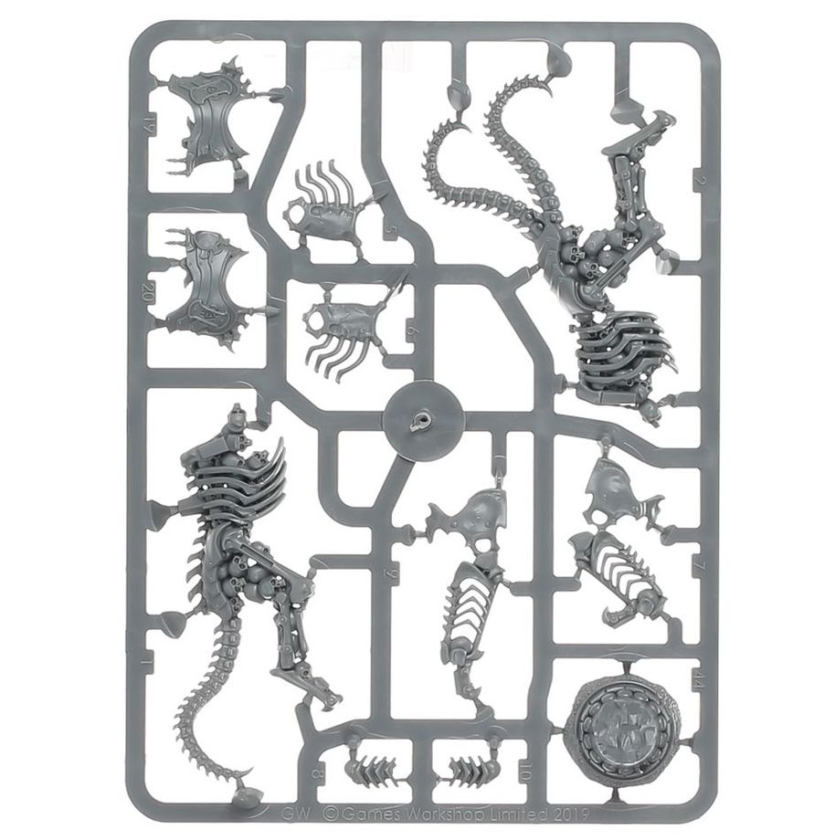 Warhammer Age of Sigmar Ossiarch Bonereapers Arch-Kavalos Zandtos