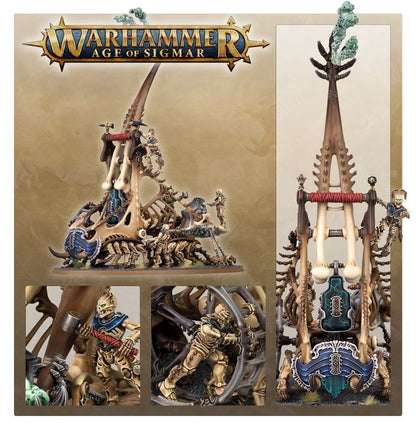 Warhammer Age of Sigmar Ossiarch Bonereapers Mortek Crawler