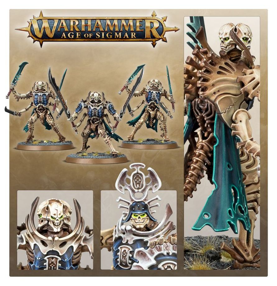 Warhammer Age of Sigmar Ossiarch Bonereapers Necropolis Stalkers