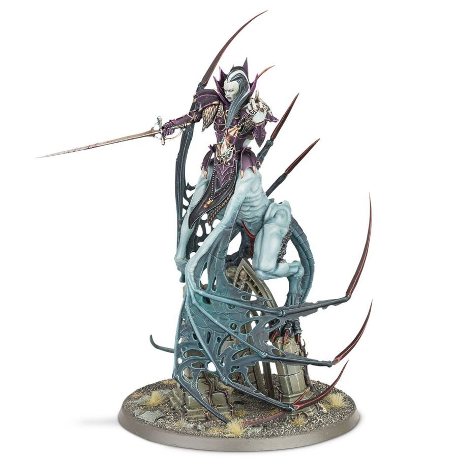 Warhammer Age of Sigmar Soulblight Gravelords Lauka Vai, Mother of Nightmares/Vengorian Lord