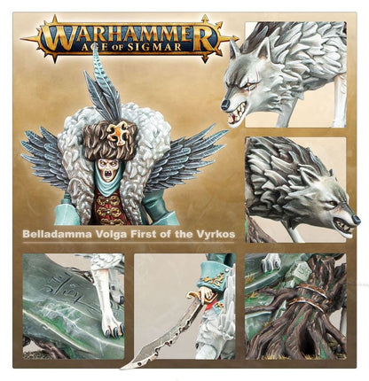Warhammer Age of Sigmar Soulblight Gravelords Belladamma Volga, First of the Vyrkos