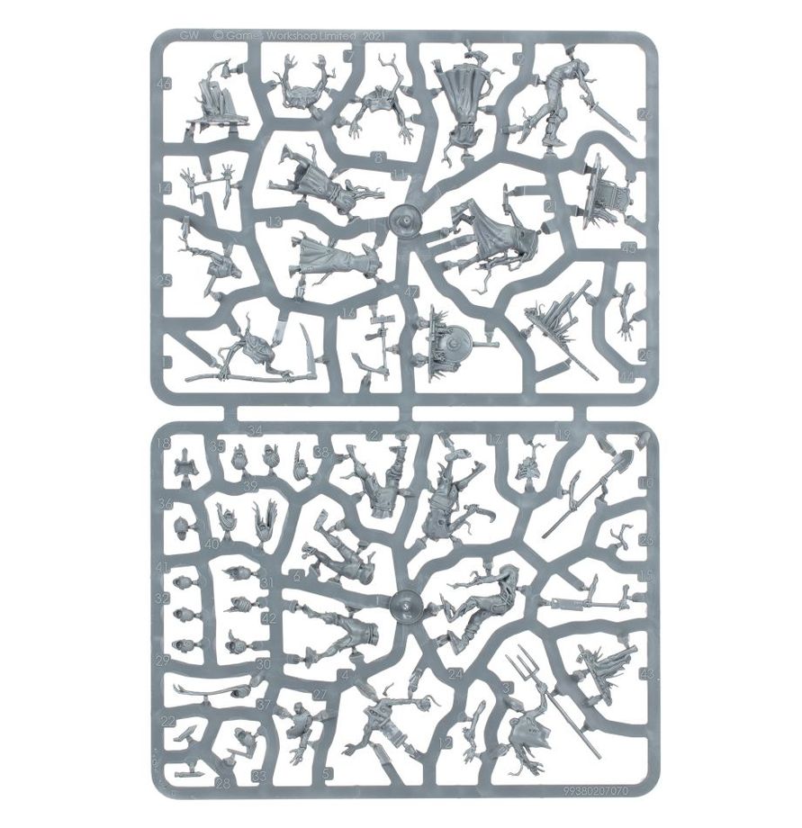 Warhammer Age of Sigmar Soulblight Gravelords Deadwalker Zombies