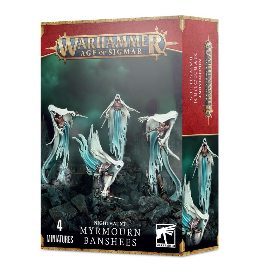 Warhammer Age of Sigmar Nighthaunt Myrmourn Banshees