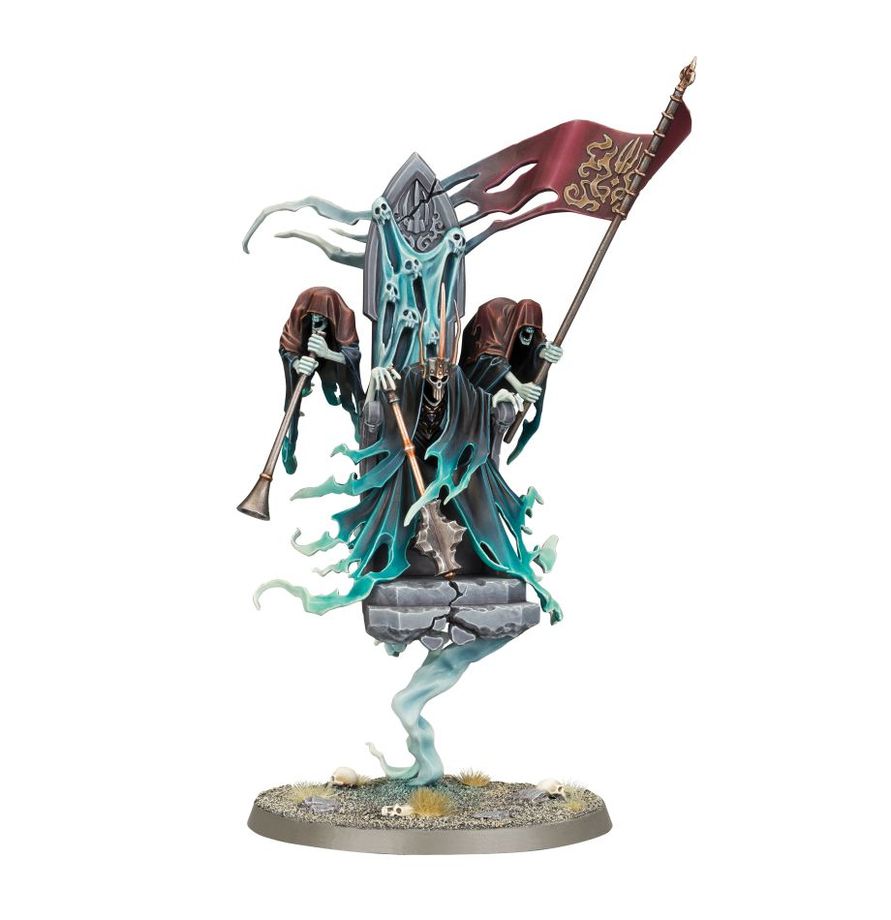 Warhammer Age of Sigmar Nighthaunt Kurdoss Valentian, The Craven King