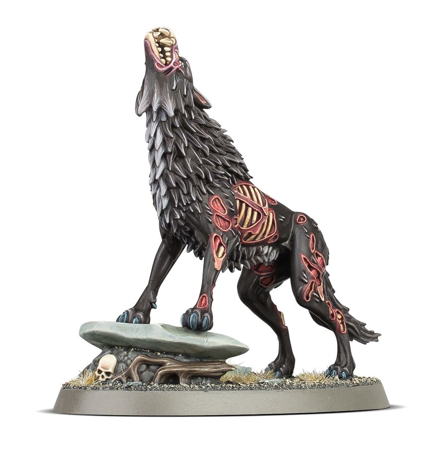 Warhammer Age of Sigmar Soulblight Gravelords Dire Wolves