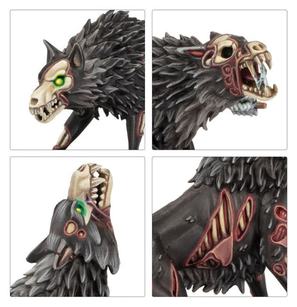 Warhammer Age of Sigmar Soulblight Gravelords Dire Wolves