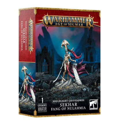 Warhammer Age of Sigmar Soulblight Gravelords Sekhar, Fang of Nulahmia