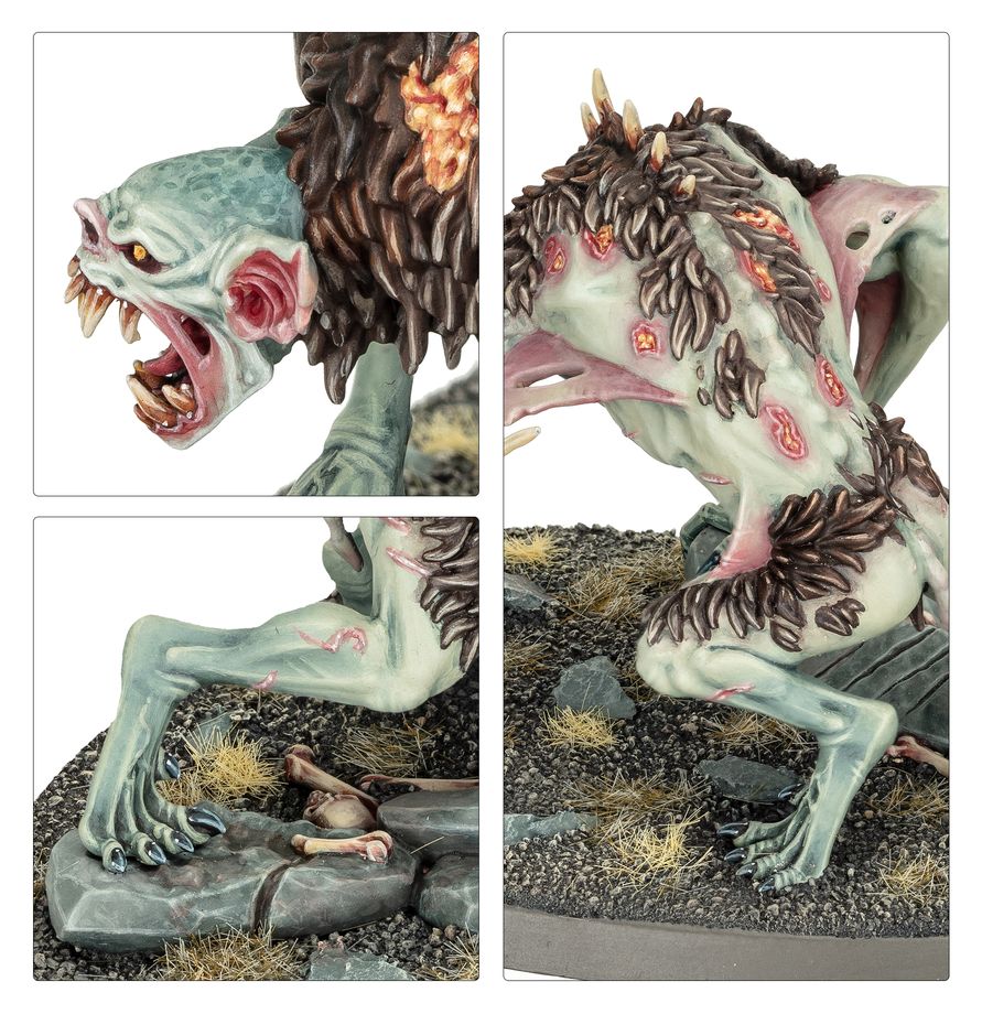 Warhammer Age of Sigmar Flesh-Eater Courts Varghulf Courtier