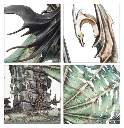 Warhammer Age of Sigmar Soulblight Gravelords Prince Vhordrai, Lord of the Crimson Keep/Revenant Draconith