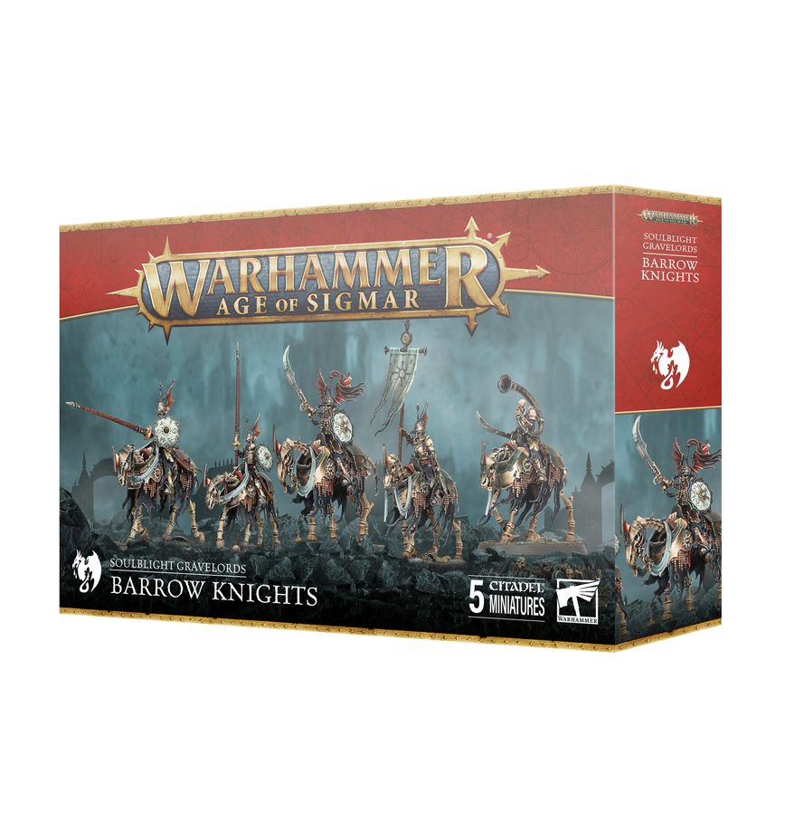 Warhammer Age of Sigmar Soulblight Gravelords Barrow Knights